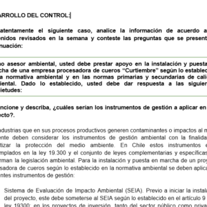 Legislación y Normativa Ambiental Semana 6